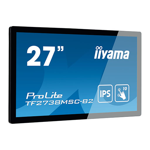 You Recently Viewed iiyama TF2738MSC-B2 A 27 Inch Capacitive Touch Screen, IPS, Full HD 1920x1080, HDMI Image